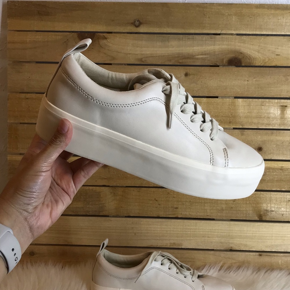 Zara women’s PLATFORM SNEAKERS size 39